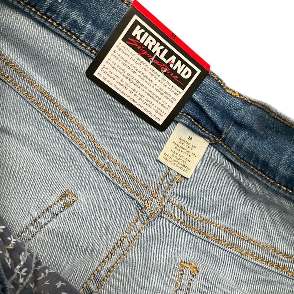 Kirkland Signature Women's Jeans Light Blue High Rise Stretch Size 8 NWT - Picture 8 of 9
